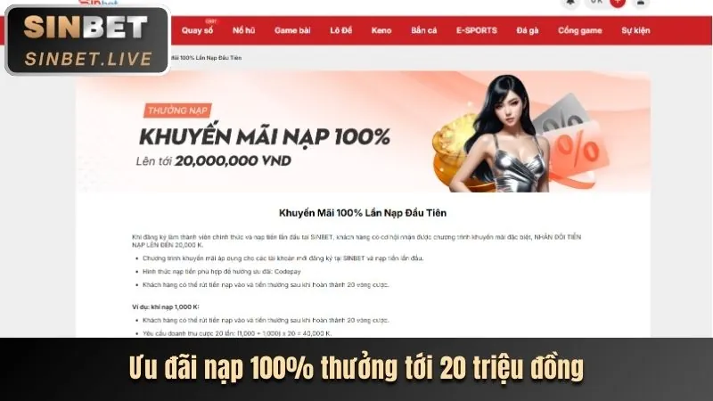 Tiền thưởng chào mừng khủng từ 88net